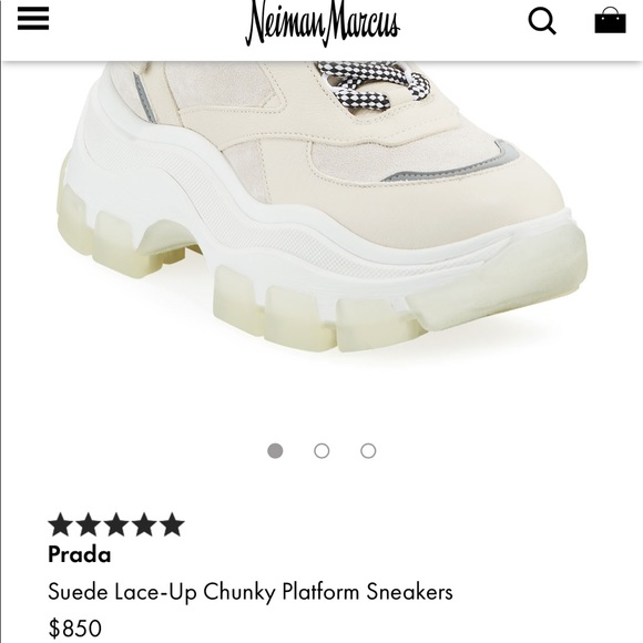 Prada platform chunky Sneakers - Picture 9 of 9